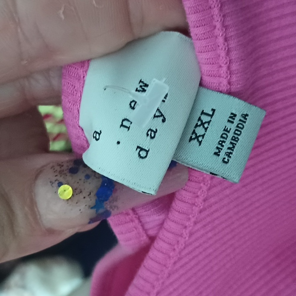 A New Day Women's Midi Ballet Dresswith Pockets Pink - Picture 7 of 9